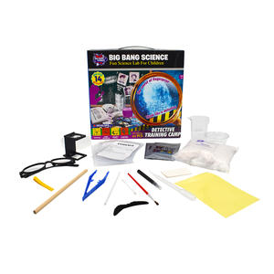 Kit d'expériences scientifiques de <span class=keywords><strong>chimie</strong></span> pour enfants, camp de formation de détective amusant, faire semblant d'être un détective - Product Image 1
