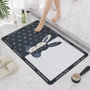 Dễ Thương Tắm Mat Siêu Thấm Không Trượt Diatom Bùn Phòng Tắm Thảm Nhanh Chóng Làm Khô Tắm Tùy Chỉnh Mat Nhà Bếp Lối Vào Cửa Thảm - Product Image 5