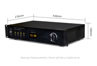 Amplificateur audio Hi-Fi stéréo haute puissance 16x50W 4Ω quatre zones, prend en charge la lecture multiroom DLNA AirPlay Spotify