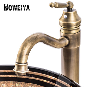 de baño del Hotel cara de vidrio del gabinete mesa de baño de lavado se hunde las cuencas piedra cuenca baño pequeño fregadero - Product Image 4