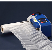 Machine à coussins d'air sur mesure pour le matériel d'emballage en rouleau à bulles, avec gonfleur de colonne d'air tampon