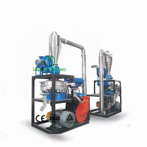 Best Verkopende High Speed Nieuwe Ce Gecertificeerde Multifunctionele Pe Ldpe Hdpe Pp Pvc Plastic Pulverizer Miller Machines