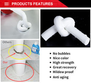 Scellant en silicone asiatique Homey, adhésif pour <span class=keywords><strong>cheminée</strong></span> <span class=keywords><strong>de</strong></span> <span class=keywords><strong>ballon</strong></span>, caoutchouc, polymère MS - Product Image 2