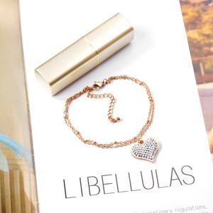 Bracelet à breloques Ason en acier inoxydable plaqué or 14 carats, collection 2020, vente en gros, tendance, pour femmes, hommes, cadeau, fête - Product Image 6