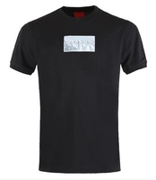 Camiseta Casual para Hombre 2026 con Pedrería, Ventilada, de Algodón Puro, Talla Grande, Estilo Retro, Exquisita y Transpirable