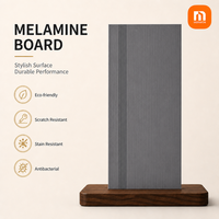 Panneau MDF mélaminé de qualité supérieure, grain marbre, résistant à l'eau, ignifuge, haute résistance, pour fabricants de panneaux