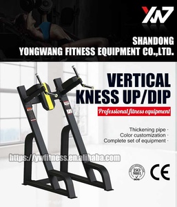 Équipement de fitness professionnel de haute qualité YW-1742 Vertical <span class=keywords><strong>Kness</strong></span> up Dip avec certification CE - Product Image 6
