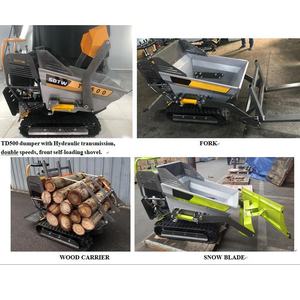 Prix usine TD300 <span class=keywords><strong>TD500</strong></span> TD800 construction sur chenilles mini transporteur sur chenilles benne électrique diesel 300kg 800kg 1000kg - Product Image 5