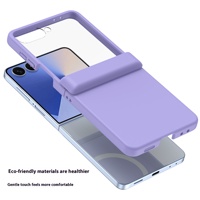 Casing ponsel desain Bisnis Samsung, sarung HP tahan guncangan TPU + PC desain bisnis untuk Samsung Galaxy Z Flip 7/6/5/4/3