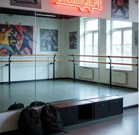 Miroir mural pour studio de danse en verre trempé 6 mm HD anti-déformation avec film de sécurité, taille personnalisée, sans cadre, pour salle de sport, salon, hall – Offre Spéciale