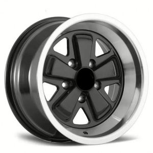 Rines de Aleación Negros Escalonados 5X130 de 17 y 19 Pulgadas 7J 8J para Porsche 964 911 Carrera <span class=keywords><strong>924</strong></span> 930 Turbo 944 972 Cayenne - Product Image 1