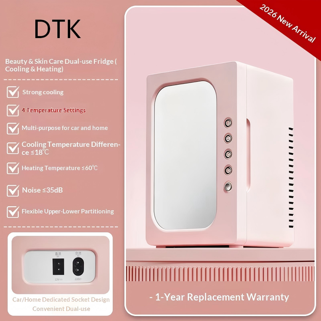 Professional Beauty Fridge for Skin Care Products Auto Defrost Mini Makeup Refrigerator for Perfume Mask OEM Branding Household