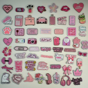 Broches personnalisées en métal avec calligraphie arabe, motifs pyramide, fleur, ange, en fer émaillé, accessoires pour téléphone, en stock - Product Image 1