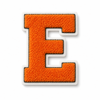 Patch brodé personnalisé en chenille avec lettre A-Z (tissu feutre) – Patch lettres colorées pour uniforme de baseball