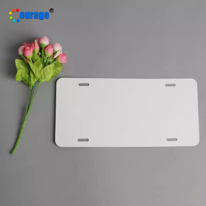 Plaque d'immatriculation vierge en aluminium simple face de 0.45mm pour voiture et <span class=keywords><strong>camion</strong></span>, personnalisation par Sublimation - Product Image 5