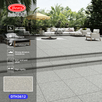 Dalles de pavé en porcelaine 1200x600mm 18mm, finition mate, résistantes aux acides, pour revêtement extérieur de projets de terminaux, pavillons et centres commerciaux