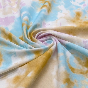 Tùy chỉnh chất lượng cao thăng hoa in Tricot 4 cách căng nylon <span class=keywords><strong>spandex</strong></span> vải cho phụ nữ Đồ bơi bikini beachwear - Product Image 3