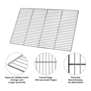 Bán buôn nhiệt độ cao an toàn rustproof thương mại cấp Nhà hàng sử dụng BBQ nướng lưới - Product Image 4
