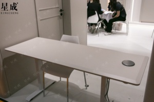 Bền tự đứng Bàn Máy Tính thiết lập bảng MDF sơn tĩnh điện nhân viên văn phòng bảng với động cơ kép - Product Image 4