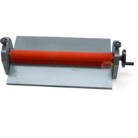 Laminateur manuel à froid pour PVC, publicité, magasin, 650 mm, 750 mm, machines à laminer les cartons, textiles, machine à laminer en maille métallique 25 fils