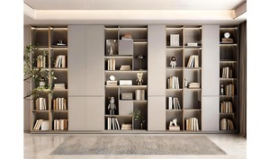 Libreria per Ufficio Domestico in Stile Moderno - Vendita Diretta dalla Fabbrica, Personalizzazione Completa della Casa, Ecologica, ENF, Salvaspazio, Legno Durevole - Product Image 4