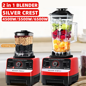 Licuadora Fufu de 6l, 10 Litros y 15l, Licuadora Eléctrica Comercial Multifuncional de Alta Potencia de 1000w para Jugos y Batidos - Product Image 2