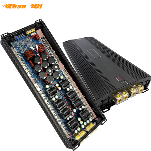 Factory Direct 1 Channel Powerful Car Audio Mono Channel Amplifier Subwoofer Amplifier Rms 18000w Big Power Class D Amplifier