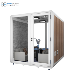 Cabines vocales acoustiques Partition Designs Office Work Booth Silence Soundproof Pods Modern Storage - Product Image 4