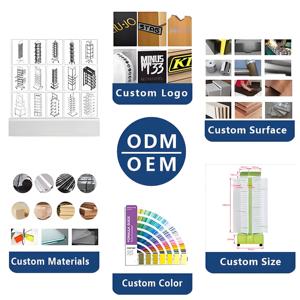 Trung Quốc thực hiện Acrylic mỹ phẩm chăm sóc da huyết thanh hiển thị đứng mỹ phẩm Acrylic Rack hiển thị - Product Image 5