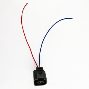 MOQ1 1J0 973 702 2 broches faisceau électrique connecteur prise câblage 1J0973702 pour <span class=keywords><strong>VW</strong></span> Passat B6 B7 Golf MK5 MK6 Tiguan Audi A4 Q5 Q7 - Product Image 5