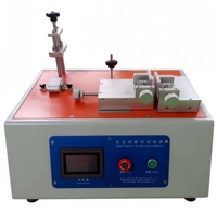 Machine d'essai de fatigue de la peinture sur bords, Testeur de durabilité à la flexion de la peinture sur bords, Testeur de fatigue à l'abrasion de la peinture sur bords