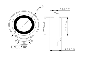 Bán Sỉ Âm Thanh Exciter 27Mm 33Mm 44Mm 4 Ohm 8 Ohm 15W Mini Rung Loa - Product Image 2