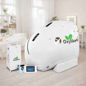 ห้องออกซิเจนความดันสูงแบบพกพาสำหรับใช้ในบ้าน รุ่น OLS-S1 1.5ATA ของจีน ยี่ห้อ New Oxylike  แบบนั่ง  วัสดุเปลือกนิ่ม เหมาะสำหรับใช้ในโรงแรม ร้านเสริมสวย และสปาเพื่อการผ่อนคลาย - Product Image 3