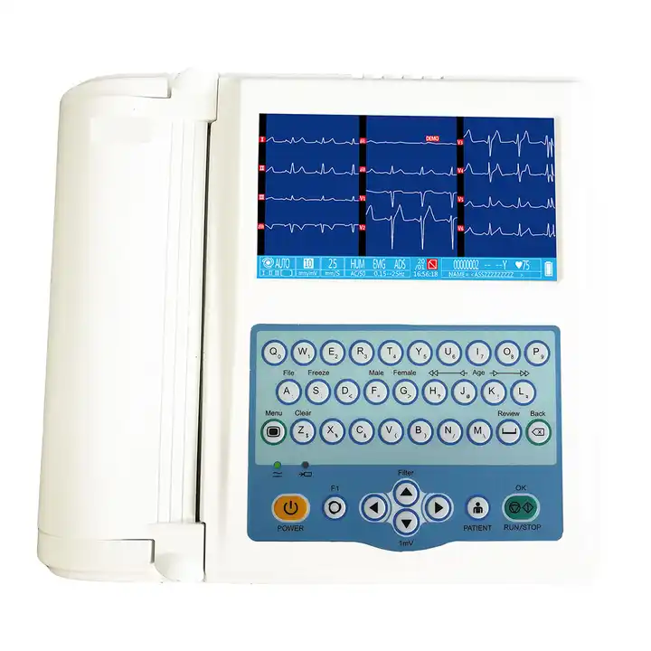 HE-12A1 12 lead 12 channel Electrocardiograph Portable ECG machine