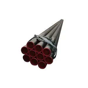 Vente chaude en acier au carbone sans soudure ASTM A53 tuyau GR B Sch40 Sch60 tuyau en acier noir processus de laminage à chaud pour les composants de construction