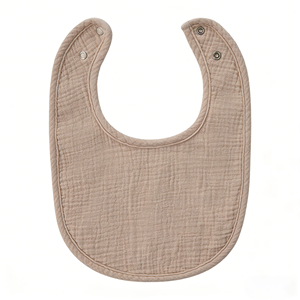 New Arrival Reusable Soft 6-Layer Eco-Friendly Anti-Bacterial <strong>Baby</strong> <strong>Bib</strong> Button Washable Custom Logo Organic <strong>Bandana</strong> Muslin <strong>Bibs</strong> - Product Image 2