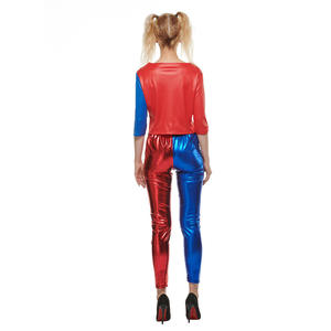 Costume da Clown <span class=keywords><strong>Quinn</strong></span> per Donna Adulta, Travestimento per Halloween e Carnevale, Vendita Calda - Product Image 4