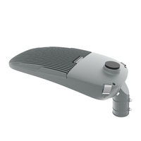 Lampadaire LED DLC ETL étanche IP65 50W 90W 120W 160W 200 Watt lampadaire LED vente chaude pour l'extérieur avec capteur 220V