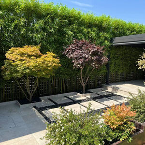 Recinzione artificiale per esterni personalizzata 2-7m 4 metri recinzione per alberi da parco decorazione recinzione in plastica di bambù - Product Image 2