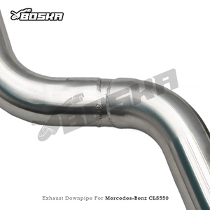 Tuyau de décharge à flux libre sur mesure pour Mercedes-Benz CLS550 4.7 2012-2016 E550 W212 M278 SS304 Boska Exhaust en stock - Product Image 5