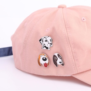 Dibujos animados cachorro Metal Pin Corgi Bulldog esmalte broche insignias Decoración - Product Image 1