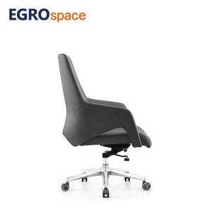 Ghế văn phòng điều chỉnh độ cao, xoay, da và gỗ EGROspace, thiết kế công thái học, dành cho thương mại, mới - Product Image 4