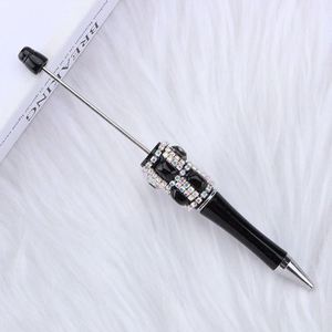Custom DIY Rhinestone Beaded Pens, Handmade Diamond Sugar <b>Cube</b> Ballpoint Pens for Gifts, Promotional Office Supplies - Product Image 4