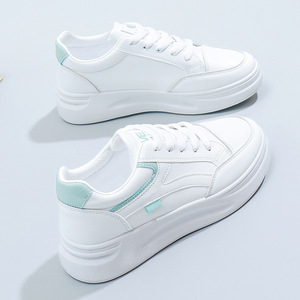 <span class=keywords><strong>Zapatillas</strong></span> <span class=keywords><strong>Blancas</strong></span> Casuales para <span class=keywords><strong>Mujer</strong></span>, Zapatos Deportivos Blancos para Chicas - Product Image 3