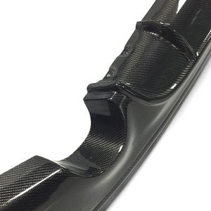 탄소 섬유 EXOT 스타일 자동차 범퍼 <span class=keywords><strong>BMW</strong></span> F22 <span class=keywords><strong>M235i</strong></span> 2014-UP F22 리어 범퍼 디퓨저 용 양면 싱글 출구 - Product Image 4