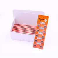 Pile bouton alcaline jetable de haute qualité série AG personnalisée 0%HG 1.55v 32mAh AG9 LR936/394/194 pour jouets