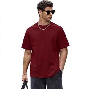 Camiseta Formal de Manga Corta para Hombre, Cuello Redondo, Corte Regular, Poliéster/Algodón, Color Sólido, Transpirable, Estilo Deportivo - Product Image 5