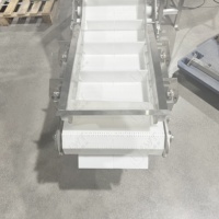 Transportador Espiral Modular de Malla LWT para Procesamiento de Mariscos Congelados, Langostas Premium, Pasteles de Cangrejo y Galletas Finas Envasadas