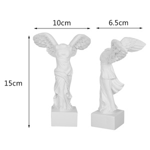 Figurines grecques en gros <span class=keywords><strong>Victoire</strong></span> ailée de <span class=keywords><strong>Samothrace</strong></span> Sculpture Statue en résine européenne pour Art Home Decor Ornement de table - Product Image 5