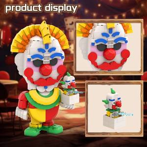 Funbuild-Blocs de Construction Personnalisés, <span class=keywords><strong>Mini</strong></span> Figurines, Clown Tueur de l'Espace, Jouet Modèle Amine Monstre - Product Image 6
